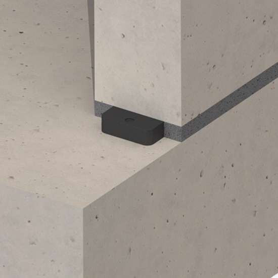 GB Hogedrukplaat 10 ABS 70x70mm - 34810.B004