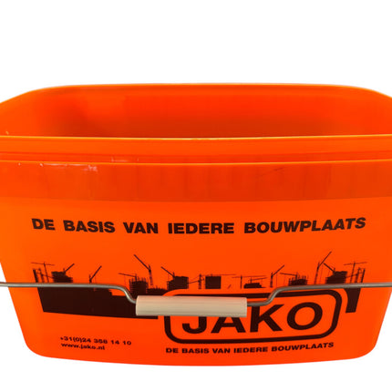 Emmer Oranje met Jako Opdruk zonder Deksel