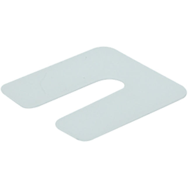 GB UITVULPLAATJE TRANSPARANT  1 KS 50X50