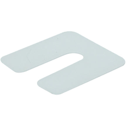 GB UITVULPLAATJE TRANSPARANT  1 KS 50X50