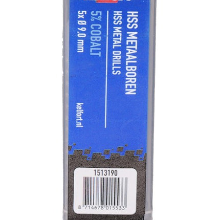Metaalspiraalboor HSS Kelfort