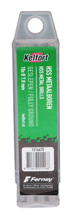Metaalspiraalboor HSS Kelfort