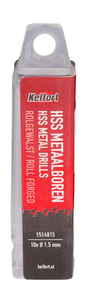 Metaalspiraalboor HSS Kelfort
