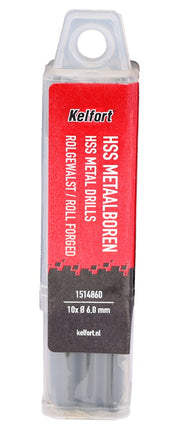 Metaalspiraalboor HSS Kelfort