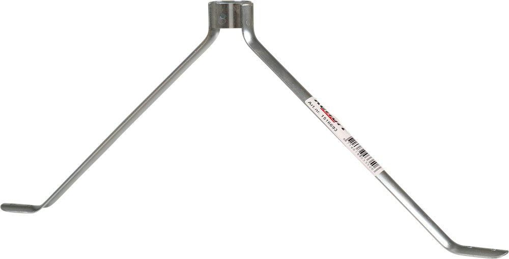 Zaalbezem 50 cm kokos gelakt zonder steel nodig