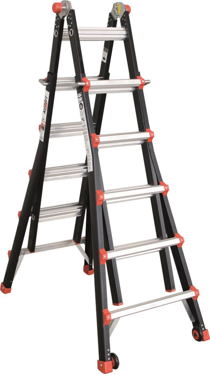 Vouwladder TELESCOPISCH Kelfort