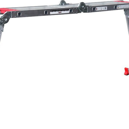 Kelfort Vouwladder 4x3 + Platform Aluminium - 1518857