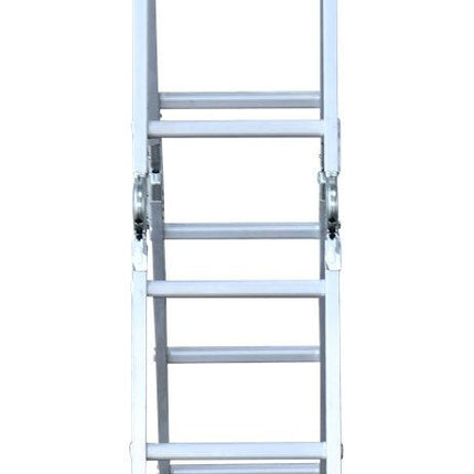 Kelfort Vouwladder 4x3 + Platform Aluminium - 1518857
