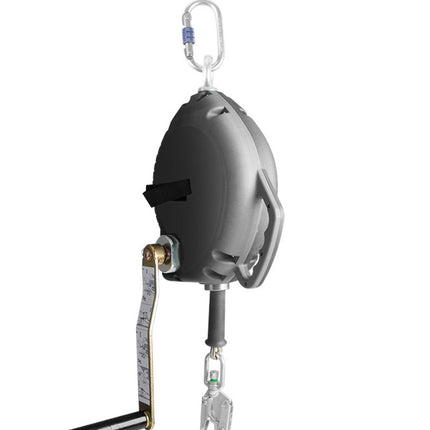 Afbeelding XSPlatforms automatisch valstopapparaat met lier (staalkabel) XStop Rescue (30m)