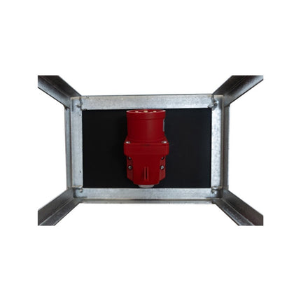 SiRoX 32A KUNSTSTOF AUTOLAAD VERDEELKAST RONDO2X TYPE 2 AUTOLAADCONTACTDOOS 32A/5P VOE