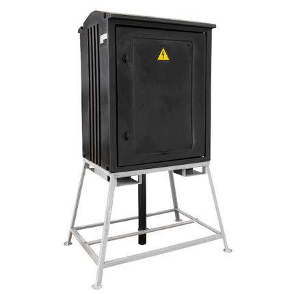 SiRoX 40A KUNSTSTOF BOUWMETERKAST KANTO FRAME KANTO 40A 2X 32A/5P | 2X SCHUKO