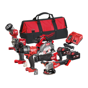 MILWAUKEE® M18 FPP6H3-502B  1 X M18FPD3, 1 X M18FIW2F12, 1 X M18 FCS552, 1 X M18FSZ, 1 X M1