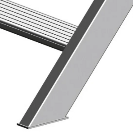 Layher Bordestrap met Hoofdplaat 1,00x0,64m