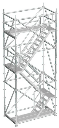 Layher Bordestrap met Hoofdplaat 1,00x0,64m