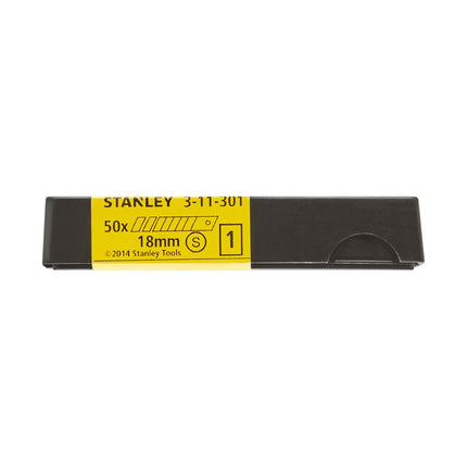 Afbeelding STANLEY afbreekmesjes 18mm 3-11-301