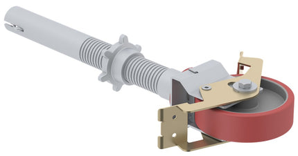 Wiel Ø125 Altrex+spindel 392mm
