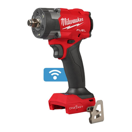 Afbeelding MILWAUKEE® m18 fuel™one-key™torque-sense™ 1/2? compacte slagmoersleutel met frictiering M18 ONEFIW2FC12