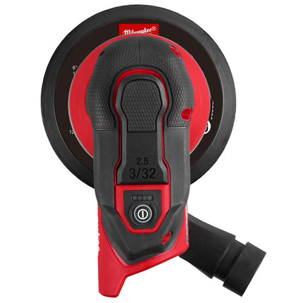 Afbeelding MILWAUKEE® m12 fuel™ 150 mm excentrische schuurmachine met 2,5 mm rotatie M12 FROS2.5