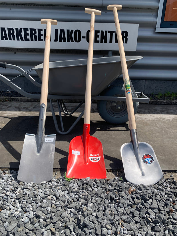 Een schop, schep of spade?