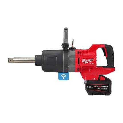 Afbeelding MILWAUKEE® m18 fuel™ one-key™ 1? hoog koppel d-greep slagmoersleutel met frictiering en verlengde as M18 ONEFHIWF1D