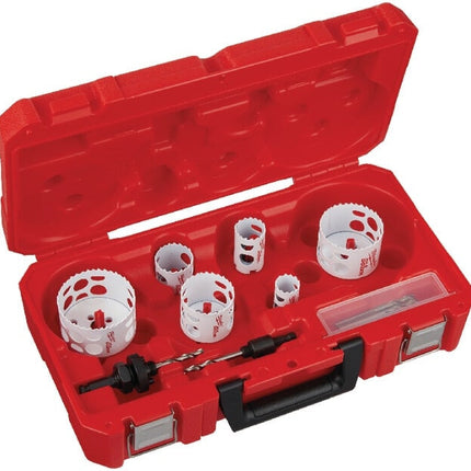 MILWAUKEE® Gatzagenset bi-metaal 10-delig
