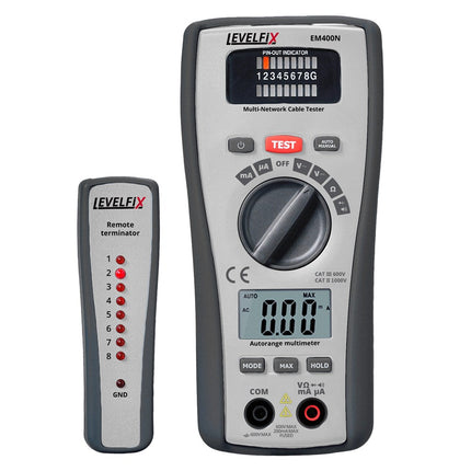 EM400N LAN-tester en Multimeter