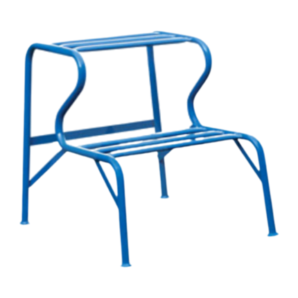 Jako Stukadoorstrap 2 Treden S-Model Blauw RAL5017
