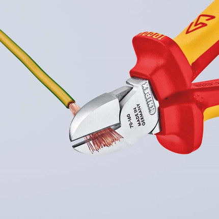 Afbeelding KNIPEX zijsnijtang