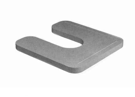 Jako MONTAGEPLAAT/SLEUF 70X70X3MM