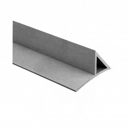 Jako PVC HOEKLIJST 15/15 MET STRIP           LENGTE 2.5M