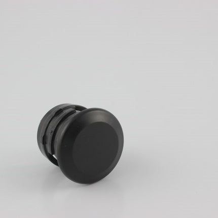 Dop kraagbuis R9005 zwart