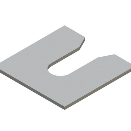 GB Stalen Uitvulplaat 50x50 2mm ZM-4