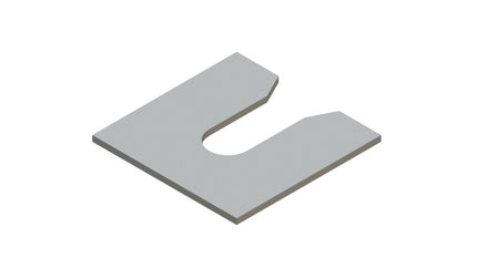GB Stalen Uitvulplaat 50x50 2mm ZM-4