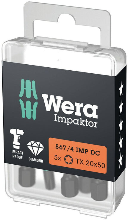 Afbeelding Wera bit torx 867/4 IMP DC Impaktor