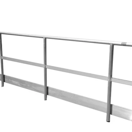 Layher Werkbrugleuning 3,50m met Kantplank - 9555351