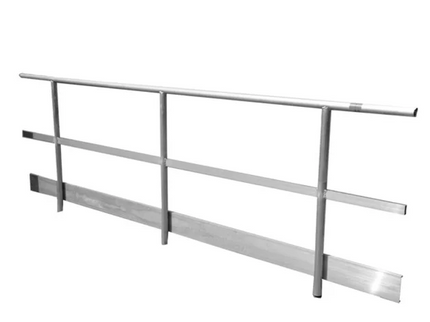 Layher Werkbrugleuning 3,50m met Kantplank - 9555351