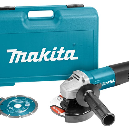 Afbeelding Makita 230 v haakse slijper 125 mm 9558HNRGK2