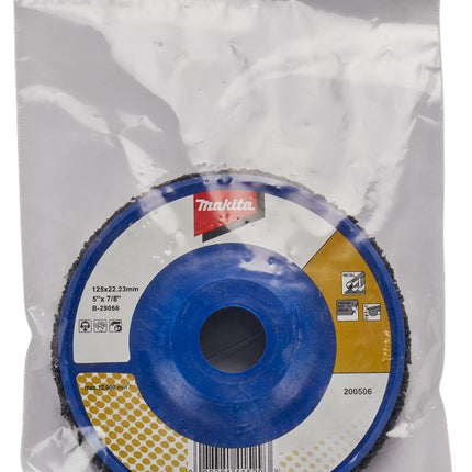 Afbeelding Makita schuursch.125x22mm nyl blk B-29066