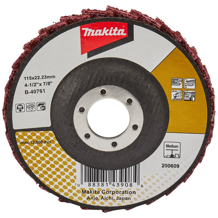 Afbeelding Makita schuursch. 115x22mm mid B-40761