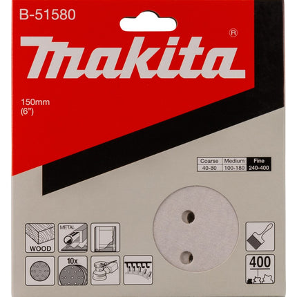 Afbeelding Makita schuurschijf k400 150mm B-51580