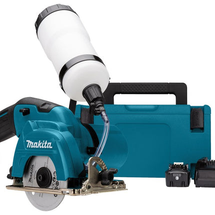 Afbeelding Makita 12 v max diamantsnijder nat 85 mm CC301DSMJ