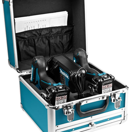Afbeelding Makita 12 v max combiset boren en (slag)schroeven CLX224SAX1
