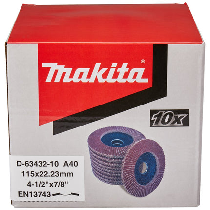 Afbeelding Makita lamellensch. 115x22mm a40 10st D-63432-10