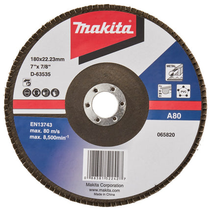 Afbeelding Makita lamellensch. 180x22mm a80 10st D-63535-10