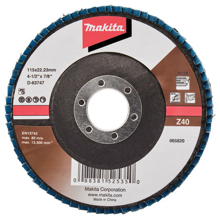 Afbeelding Makita lamellensch. 115x22mm z40 10st D-63747-10
