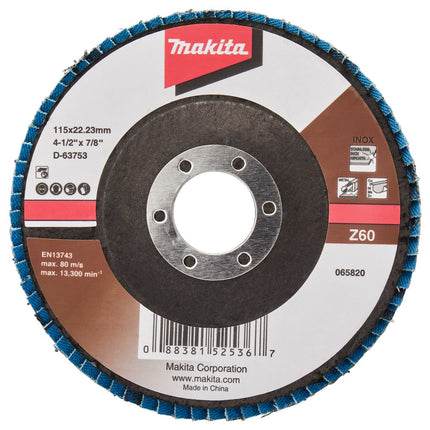 Afbeelding Makita lamellensch. 115x22mm z60 10st D-63753-10