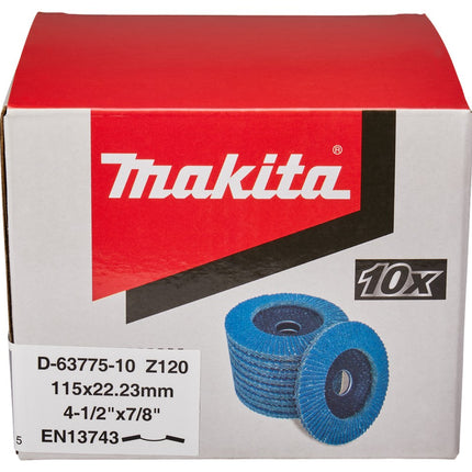 Afbeelding Makita lamellensch. 115x22mm z120 10s D-63775-10