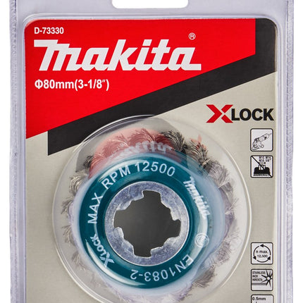Afbeelding Makita komborstel x-lock 80mm D-73330