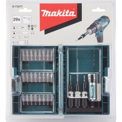 Afbeelding Makita schroef/finder set 29-dlg D-73477