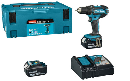 Afbeelding Makita 18 v boor-/schroefmachine DDF482RTJ